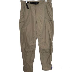 Campmor Men’s Khaki Nylon Hiking Pants Size Large